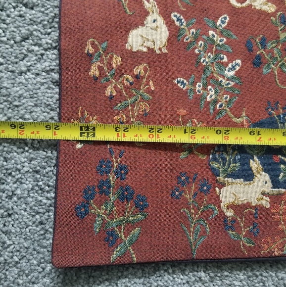 Flemish Tapestries Milani Made In Belgium Hand Finished With COA Wall Hanging - Picture 5 of 12